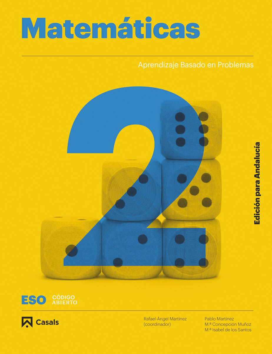 Portada de Matemáticas 2 ESO Andalucía (Tapa blanda).