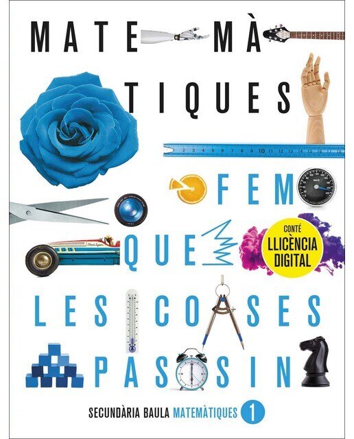 Portada de Matemàtiques 1r d'ESO LA FQLCP (Edició 2022) (Tapa blanda).