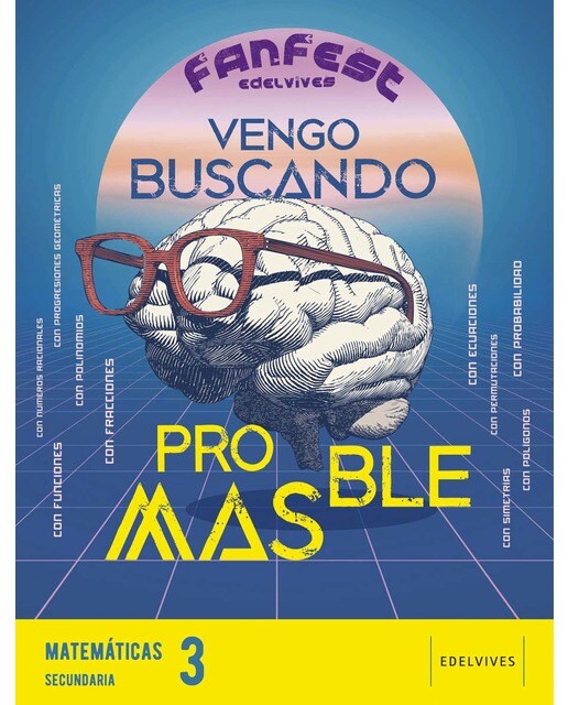 Portada de Proyecto: FanFest - Matemáticas 3 ESO (Tapa blanda).