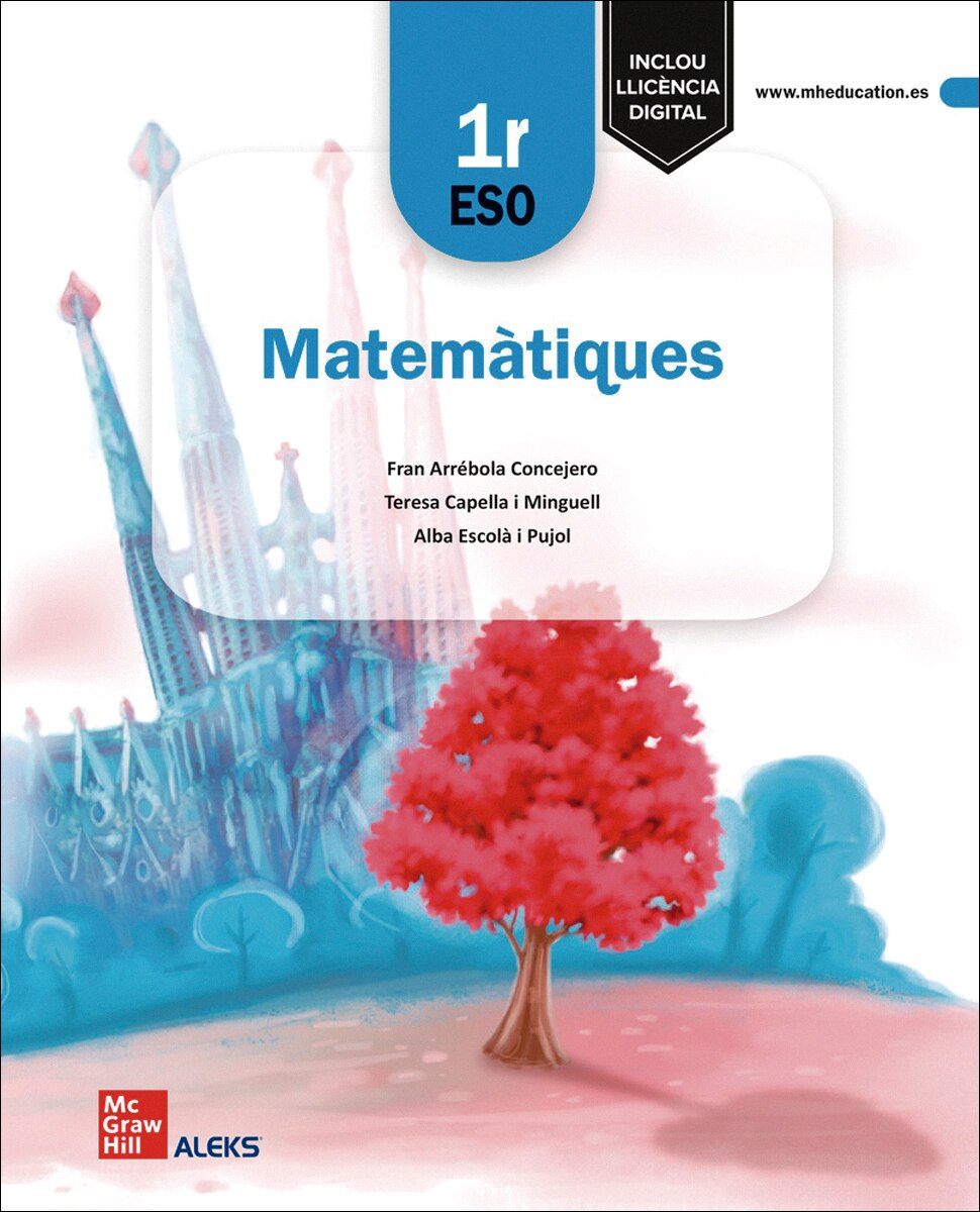 Portada de Matemàtiques 1r ESO