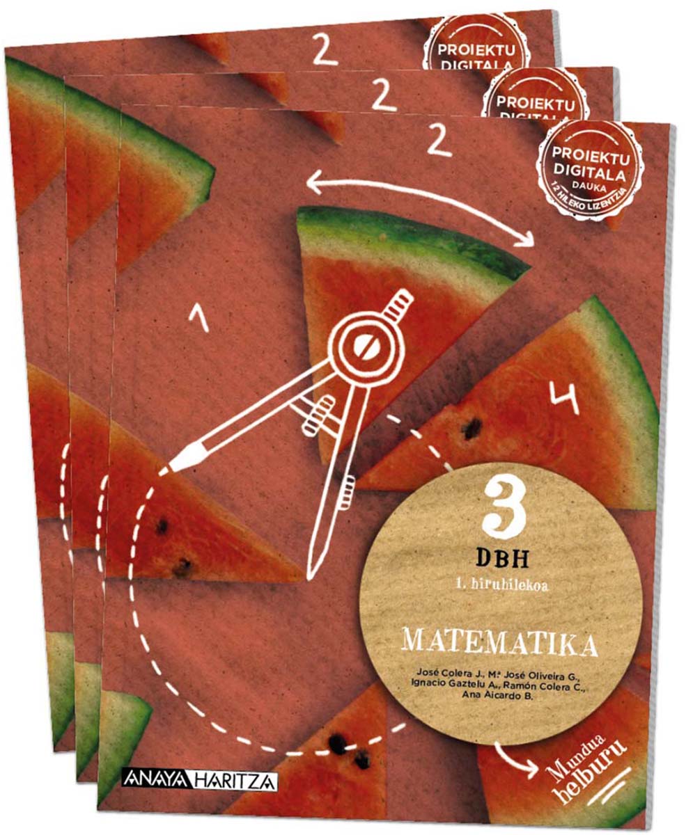 Portada de Matematika 3. (Tapa blanda).