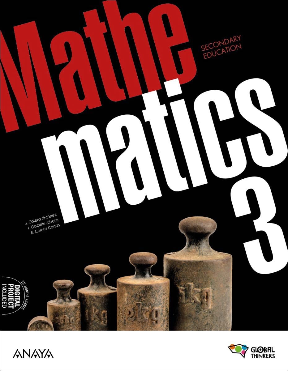 Imagen 0 de Mathematics 3. Student's Book  (Tapa blanda)