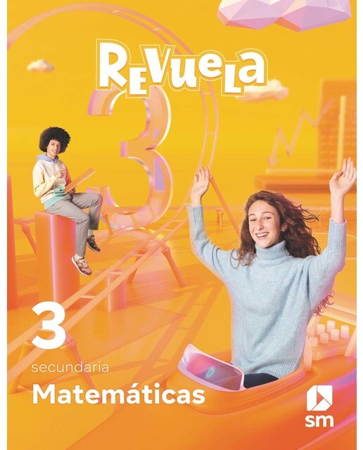 Matemáticas. 3 Secundaria. Revuela  (Tapa blanda) 1