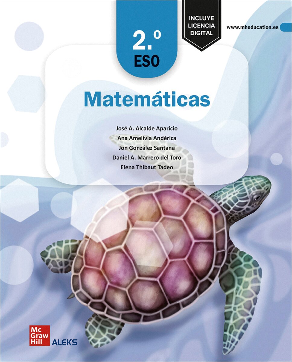 Portada de Matemáticas 2.º ESO