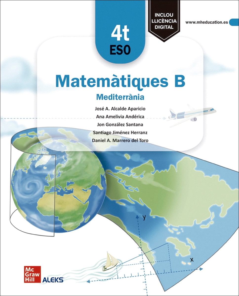 Matemàtiques B 4t ESO - Mediterrània  (Tapa blanda) 1