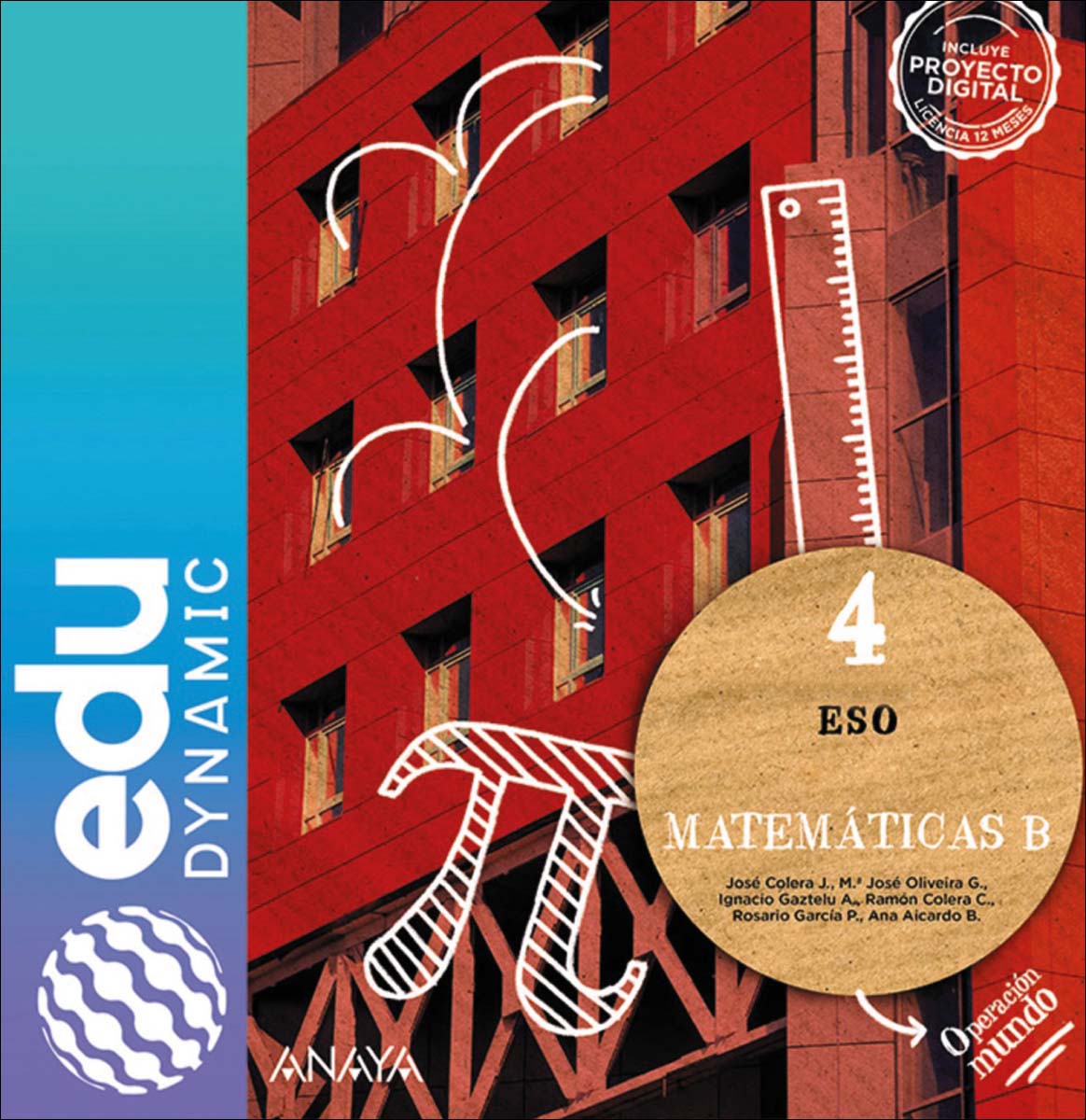 Portada de Matemáticas B 4