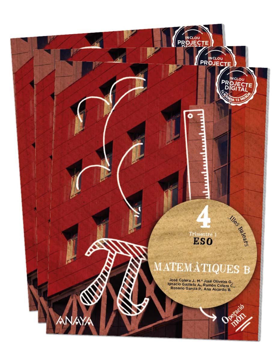 Portada de Matemàtiques B 4.