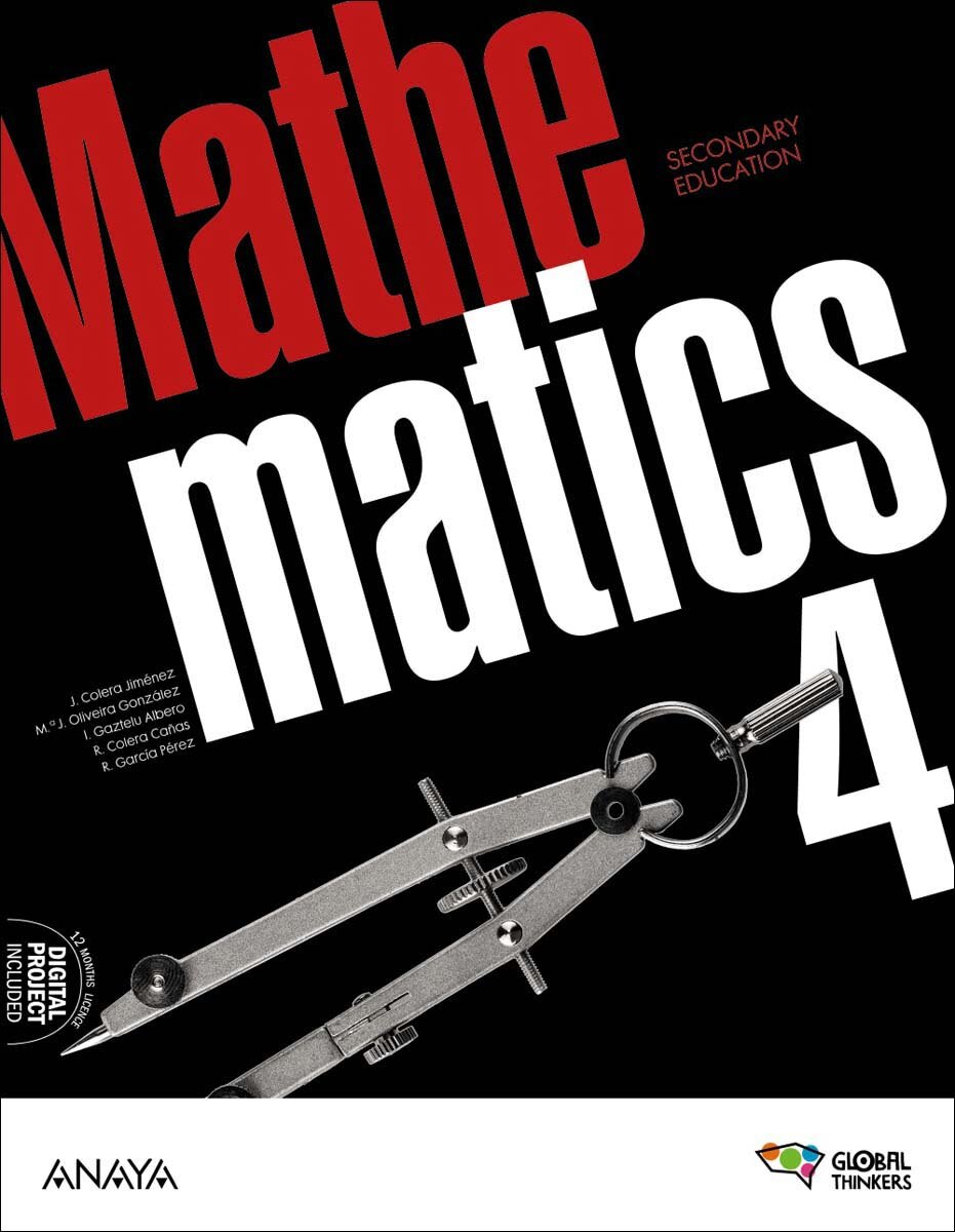 Mathematics 4. Student's Book  (Tapa blanda) 1