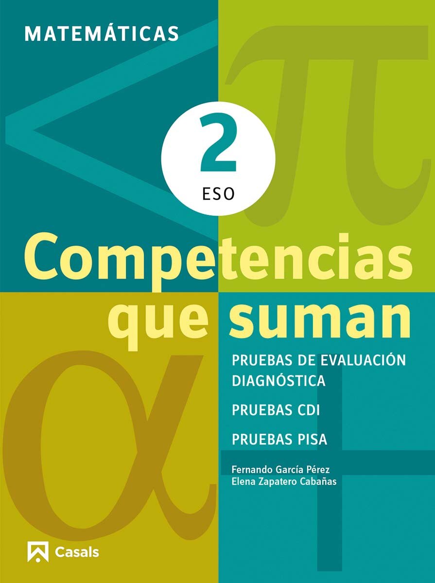 Portada de Competencias que suman. Matemáticas 2 ESO