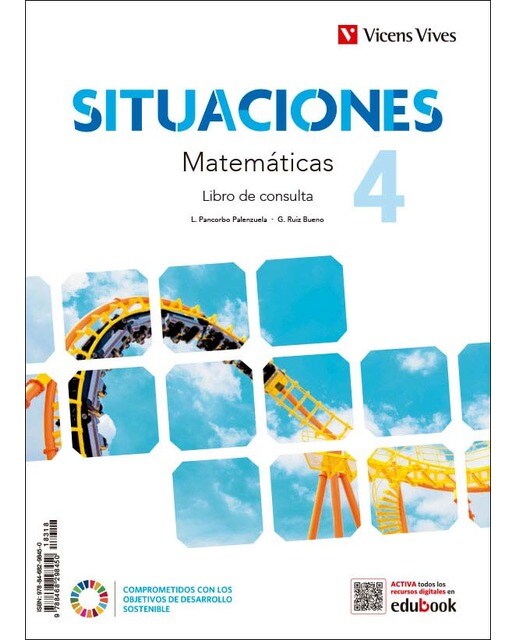 Situaciones 4. Matemáticas. Libro de consulta y cuaderno de aprendizaje (Tapa blanda) 1