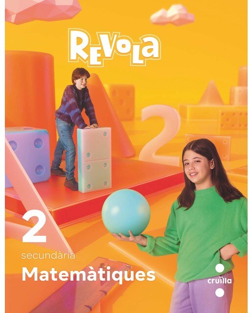 Imagen 1 de Matemàtiques. 2 Secundària. Revola. Cruilla  (Tapa blanda)