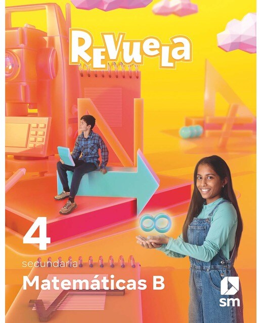 Matemáticas B. 4 Secundaria. Revuela (Tapa blanda) 1