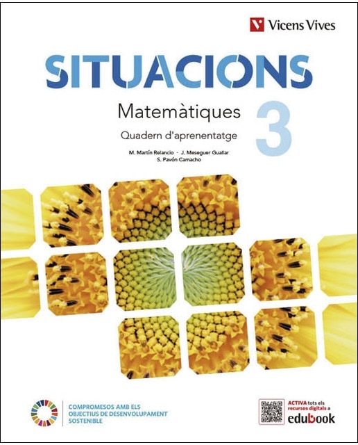Portada de Situacions 3. Matemàtiques. Quadern d'aprenentaltge (Tapa blanda).