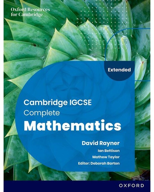 New Cambridge Igcse Complete Mathematics Extended: Student Book