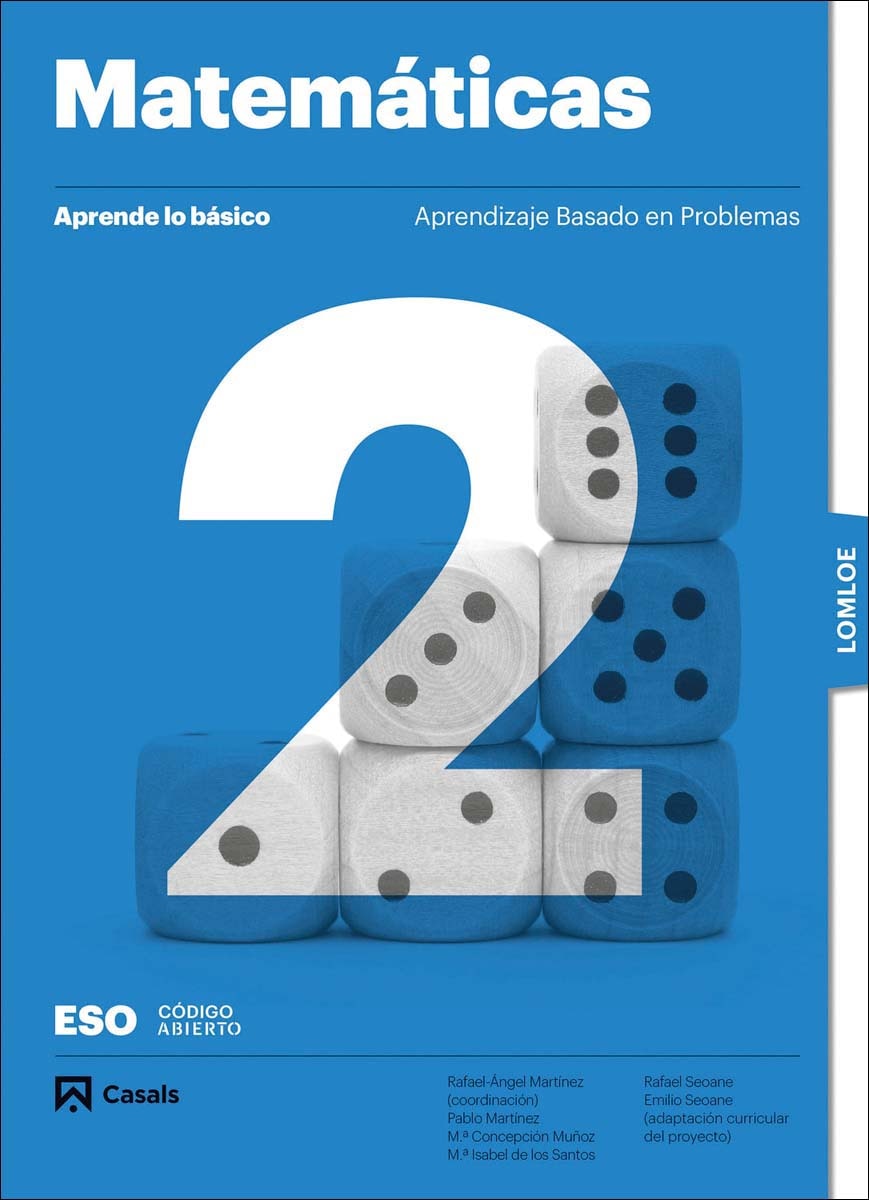 Portada de Aprende lo básico. Matemáticas 2 ESO. LOMLOE.