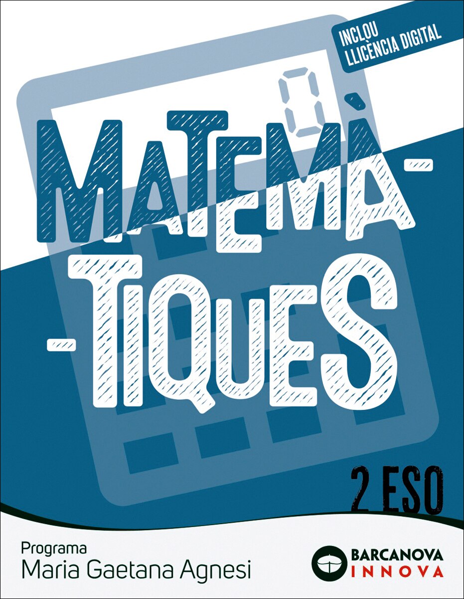 Imagen 1 de Maria Gaetana Agnesi 2 ESO. Matemàtiques  (Tapa blanda)