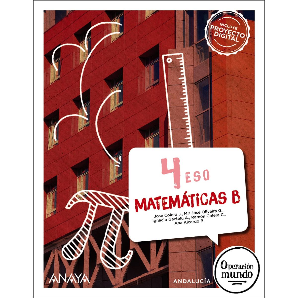 Portada de Matemáticas B 4.