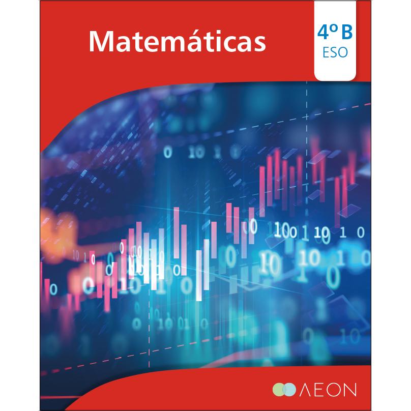 Portada de Matemáticas 4.º ESO B LOMLOE.