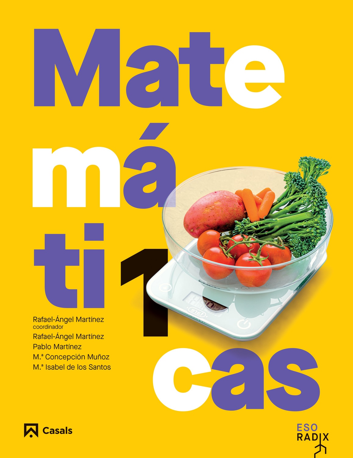 Portada de Matemáticas 1 ESO RADIX (RADIX ESP)