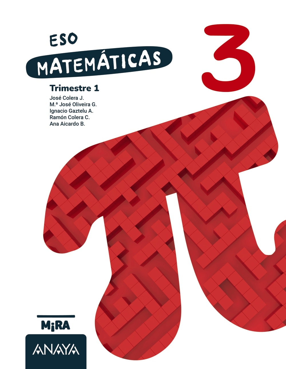 MATEMÁTICAS 3  (Tapa blanda) 1