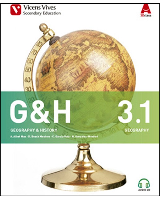 G&H 3 (3.1-3.2)+2CD'S GEOGRAPHY-HISTORY) 3D CLASS  (Tapa blanda) 1