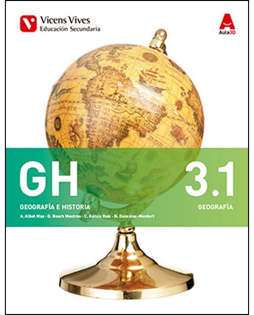 Gh 3 (3. 1-3. 2) (geografia e historia eso) aula 3d (Tapa blanda) 1
