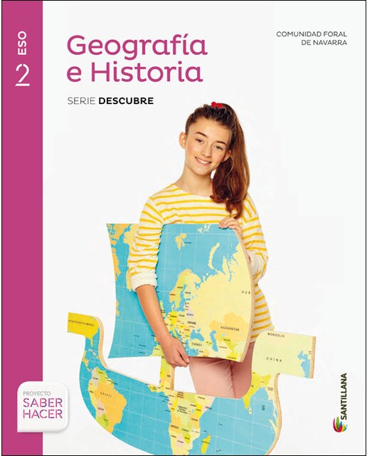 GEOGRAFIA E HISTORIA SERIE DESCUBRE 2 ESO SABER HACER