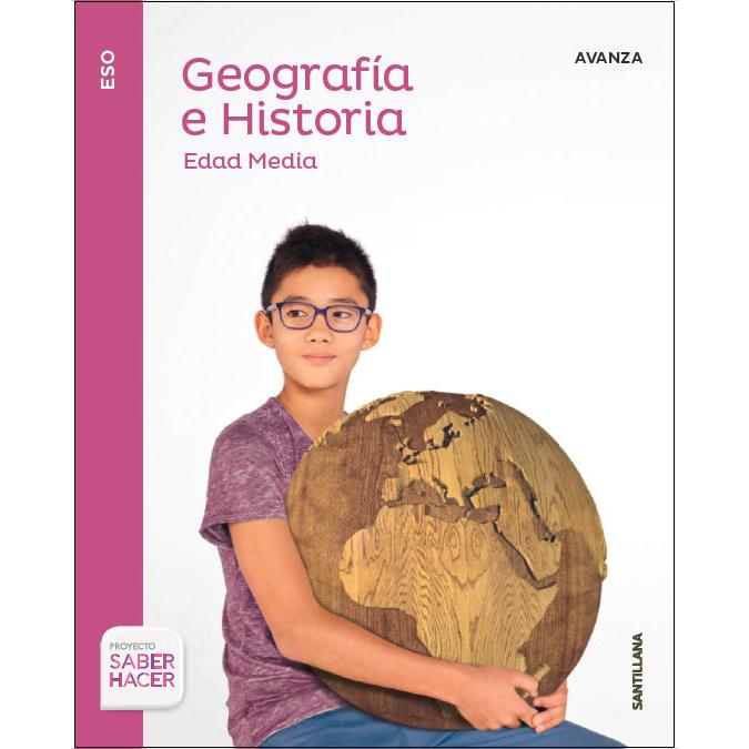 Portada de GEO HIST 2ESO VERSION B SANTILLANA EDUCACIÓN (Tapa blanda).