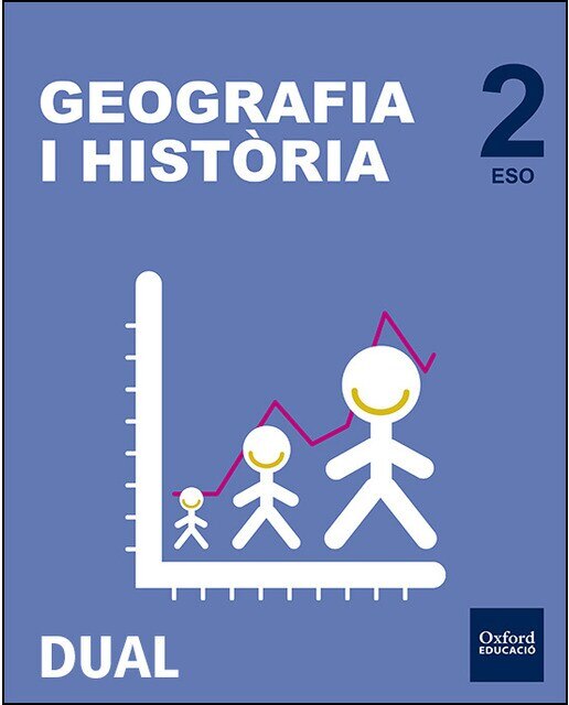 Portada de Inicia Geografía i Història 2n ESO. Llibre de l'alumne.