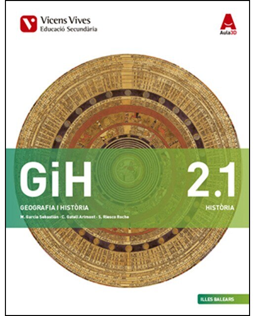 Imagen 0 de Gih 2 (2. 1-2. 2) balears (historia) aula 3d (Tapa blanda)
