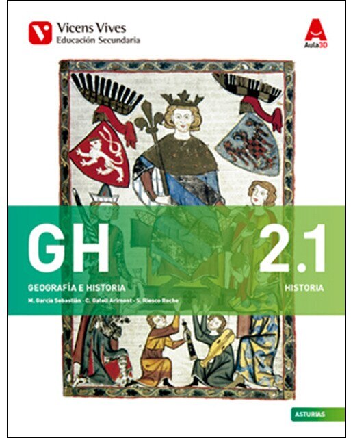Imagen 0 de Gh 2 asturias (2. 1 hist med/ 2. 2 mod)+ sep aula 3d (Tapa blanda)