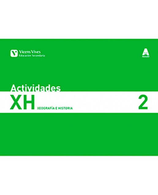 Portada de XH 2 ACTIVIDADES (HISTORIA-GEOGRAFIA) (Tapa blanda).