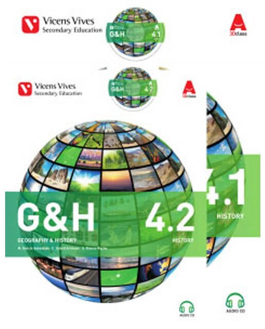 G&h 4 (4. 1-4. 2)+2cd's (history) 3d class (Tapa blanda) 1