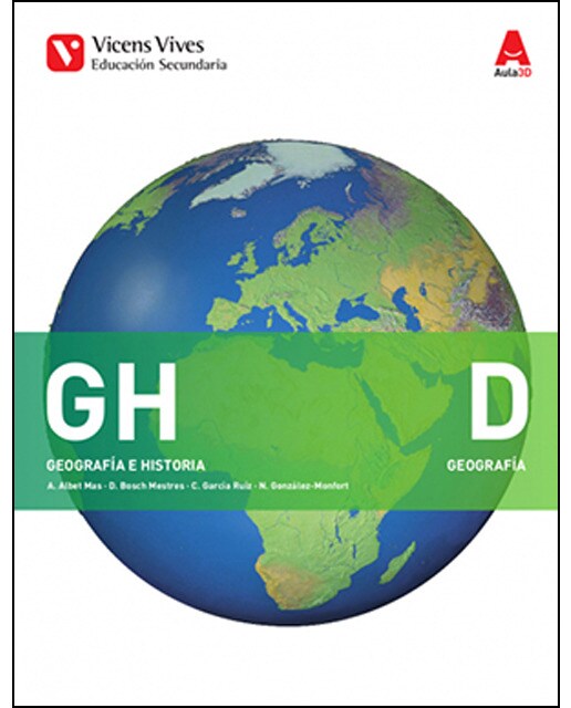 Imagen 0 de GH 1D CANARIAS GEOGRAFIA+ GH D GEOGRAFIA H  (Tapa blanda)
