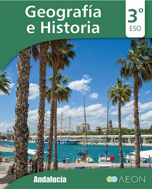 Portada de Geografía e Historia 3º ESO Andalucía