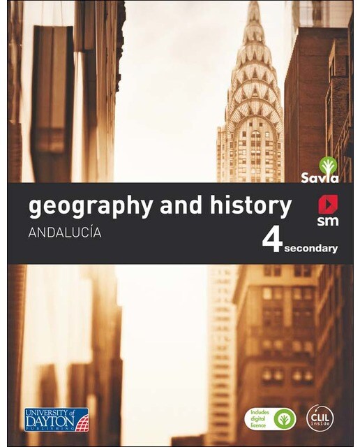 Geography and history. 4 ESO. Savia. Andalucía  (Tapa blanda) 1