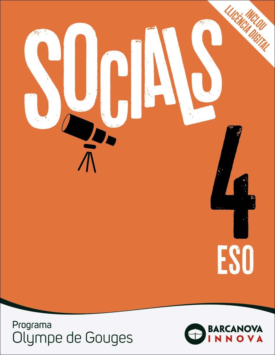 Imagen 0 de Olympe de Gouges 4 ESO. Socials: Novetat (Tapa blanda)