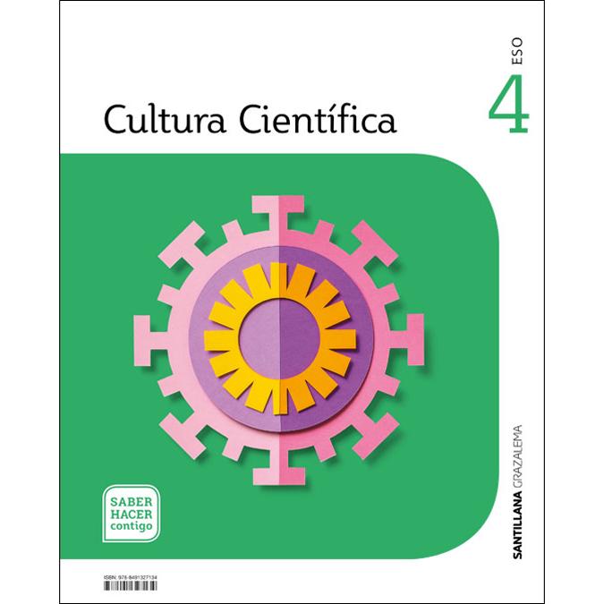 CULTURA CIENTIFICA 4 ESO SABER HACER CONTIGO (Tapa blanda) 1