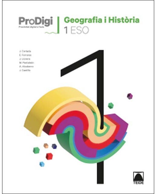 Portada de Quadern ProDigi. Geografia i Història 1 ESO (Tapa blanda).