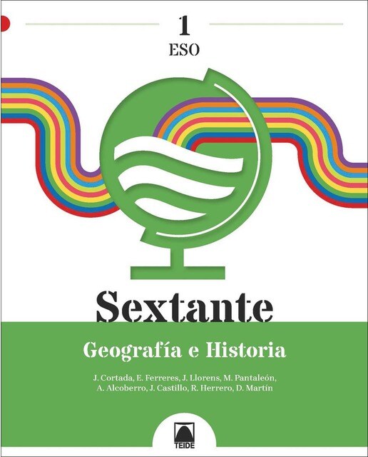 Portada de Sextante 1. Geografía e Historia 1 ESO (Tapa blanda).