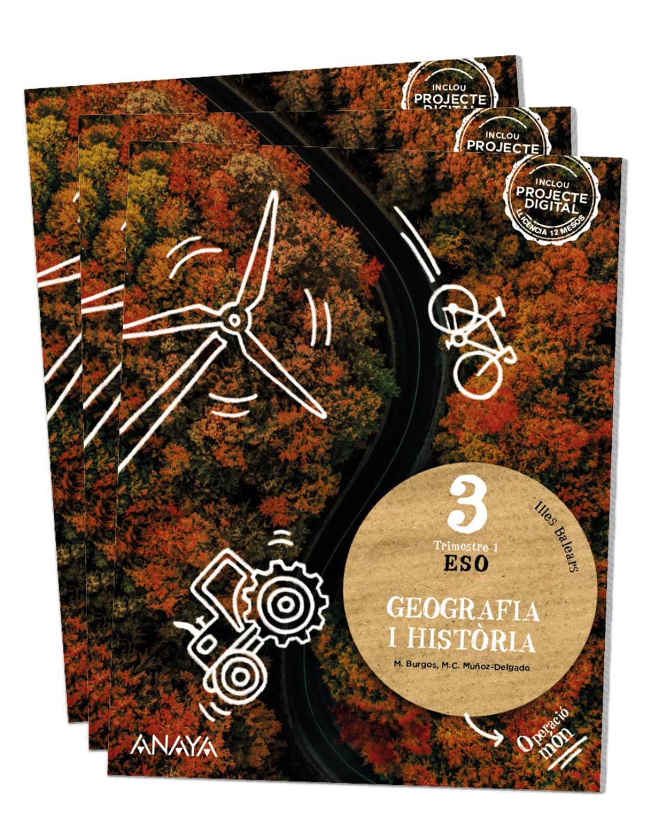 Imagen 0 de Geografia i Història 3.  (Tapa blanda)