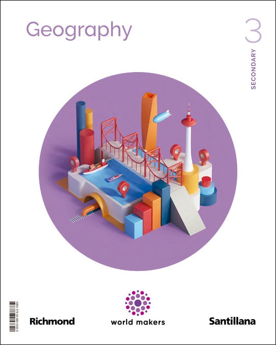 Portada de GEOGRAPHY 3 ESO WORLD MAKERS (Tapa blanda).