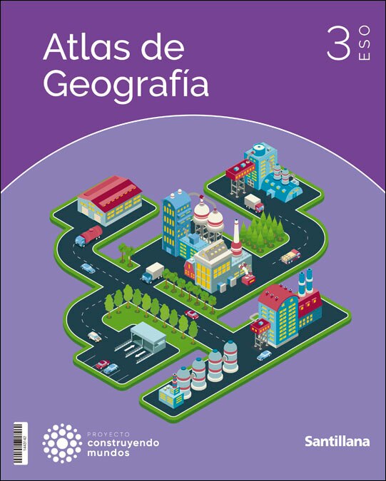 Portada de GEOGRAFIA 3 ESO CONSTRUYENDO MUNDOS (Tapa blanda).