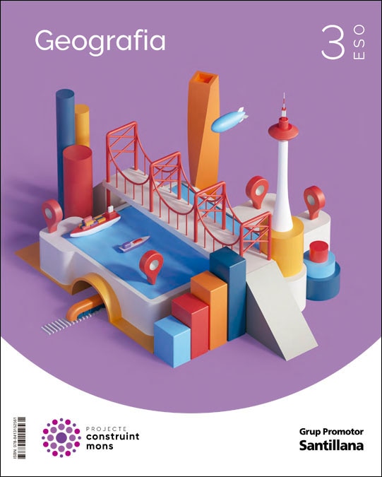Portada de GEOGRAFIA 3 SEC CONSTRUINT MONS (Tapa blanda).