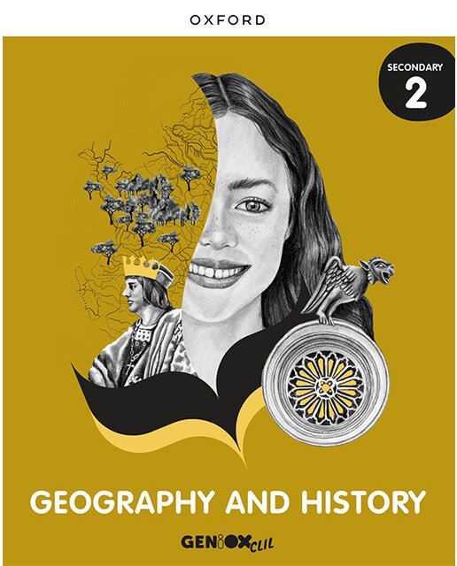 Portada de Geography & History 2º ESO. Student's book. GENiOX.