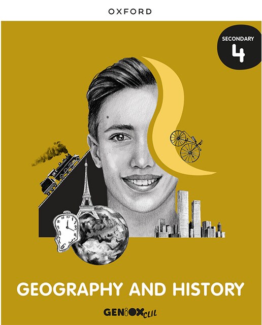 Portada de Geography & History 4º ESO. Student's Book. GENiOX