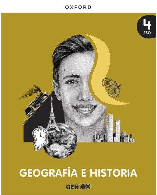 Portada de Geografía e Historia 4º ESO. Libro del estudiante PACK. GENiOX (Canarias).