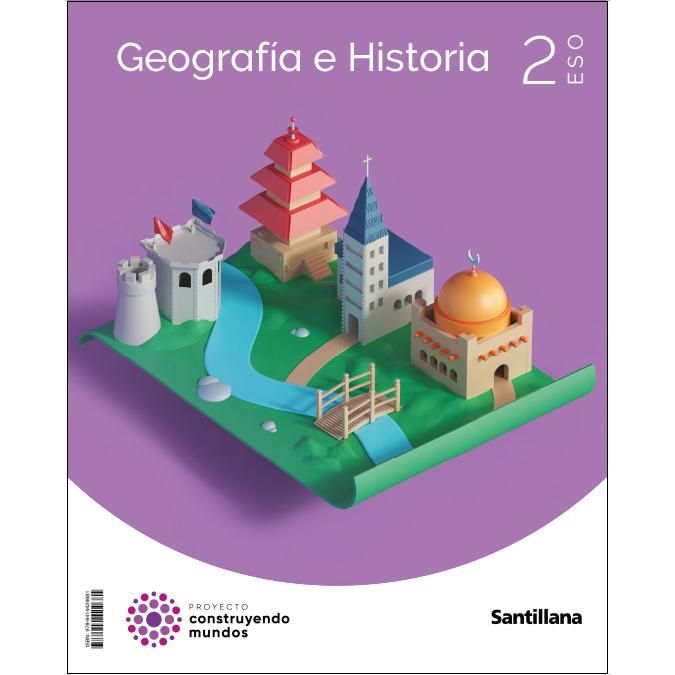 GEOGRAFIA E HISTORIA 2 ESO CONSTRUYENDO MUNDOS  (Tapa blanda) 1