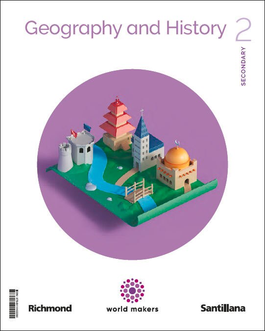 Portada de GEOGRAPHY & HISTORY 2 ESO WORLD MAKERS (Tapa blanda).