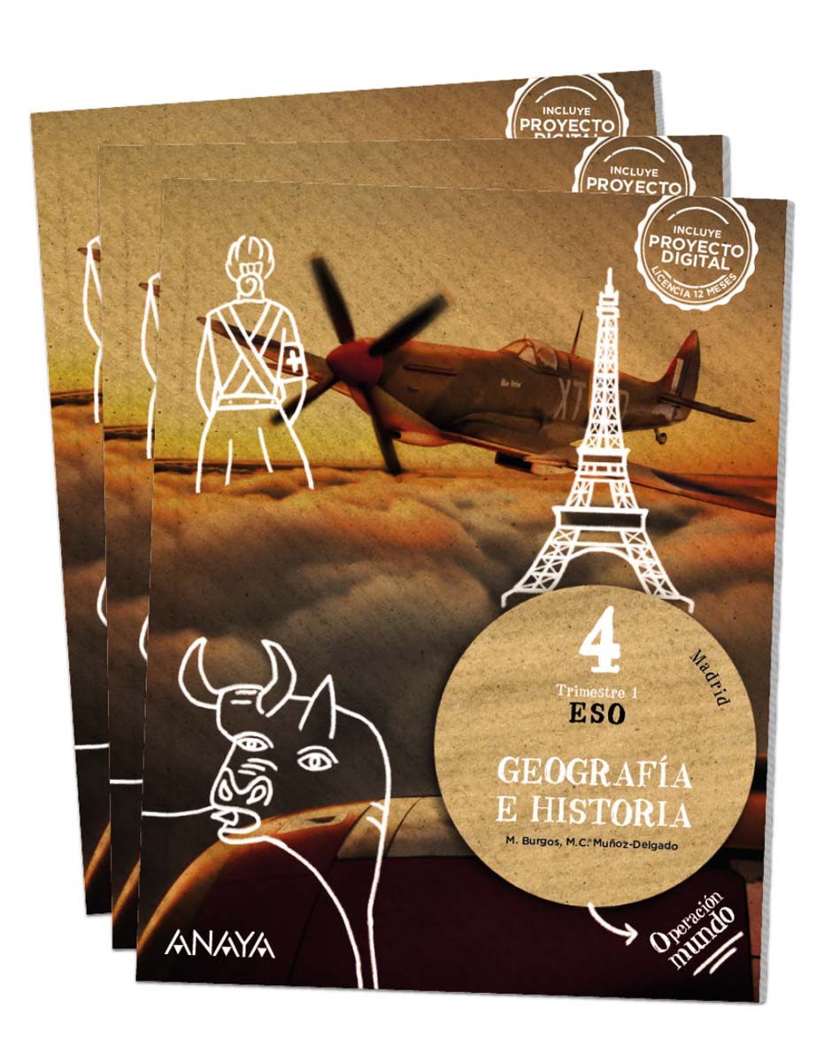 Geografía e Historia 4 (Tapa blanda) 1